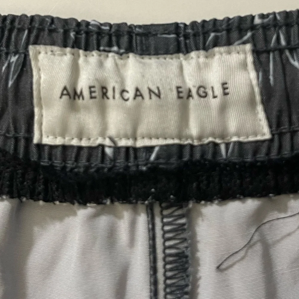 American Eagle Retro Print Swim Shorts